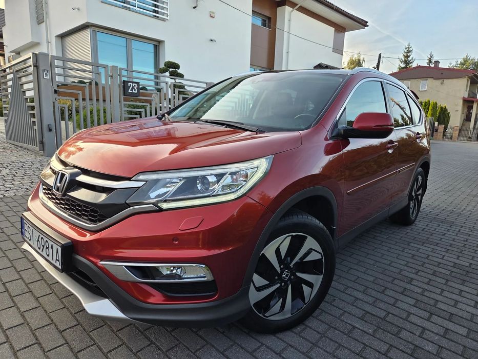 Honda CR-V EXECUTIVE | oryginalny lakier | serwis ASO Honda | PANORAMA