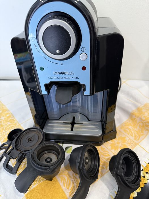 Maquina Cafe Expresso Dimobilli D6 - Cafe moido e cafe em pastilha