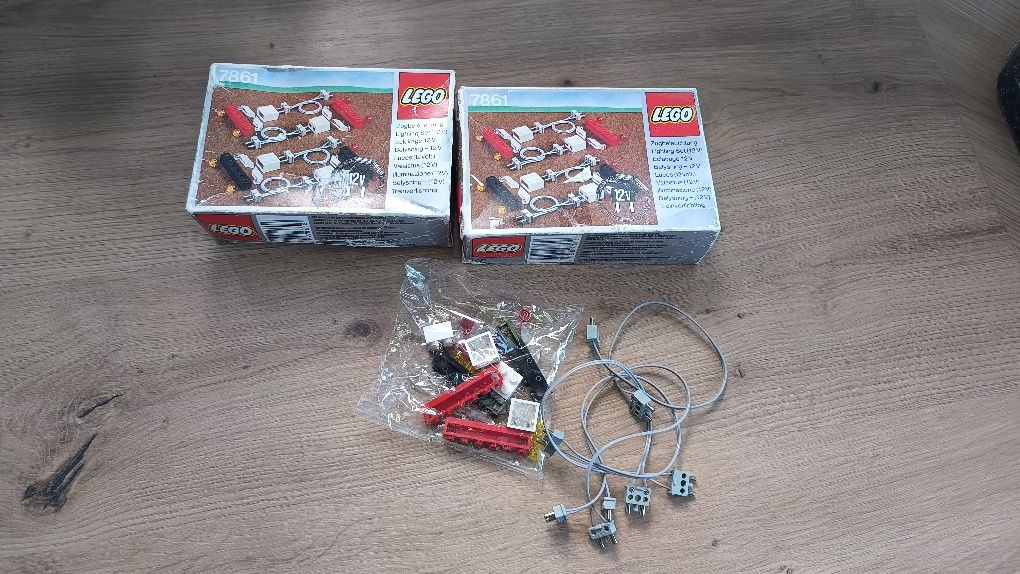 Stare klocki LEGO, kolejka 12V, zestaw dla konesera,