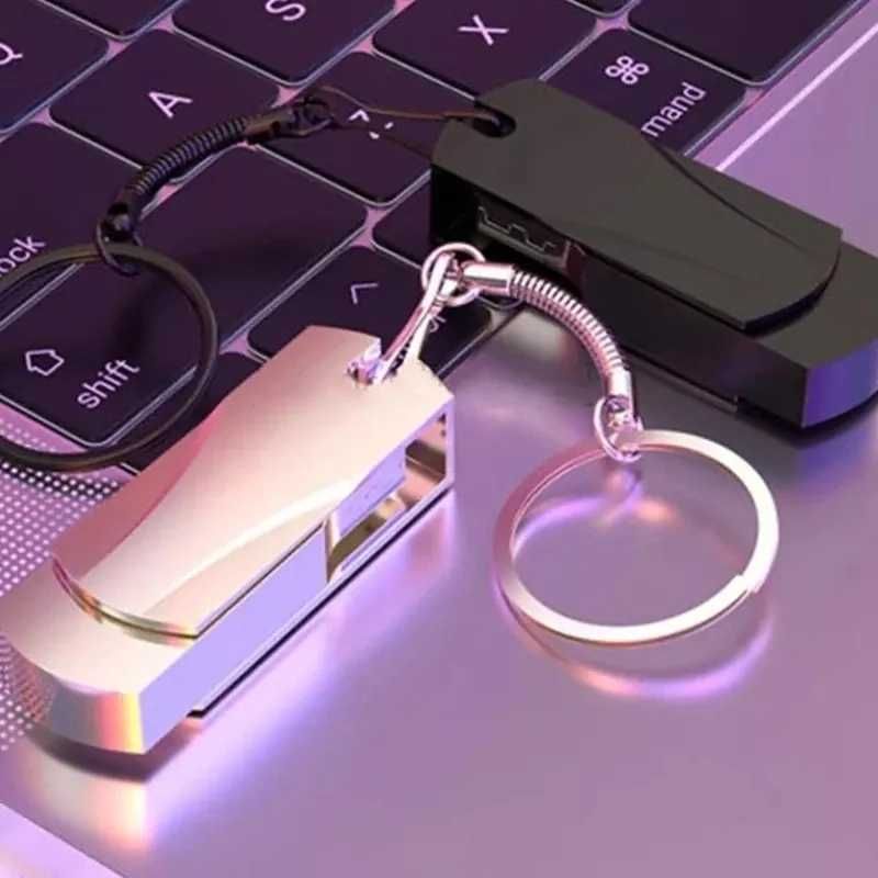 Мини портативный SSD  Флешка ShanDian USB 2.0 256 Gb серебристая
