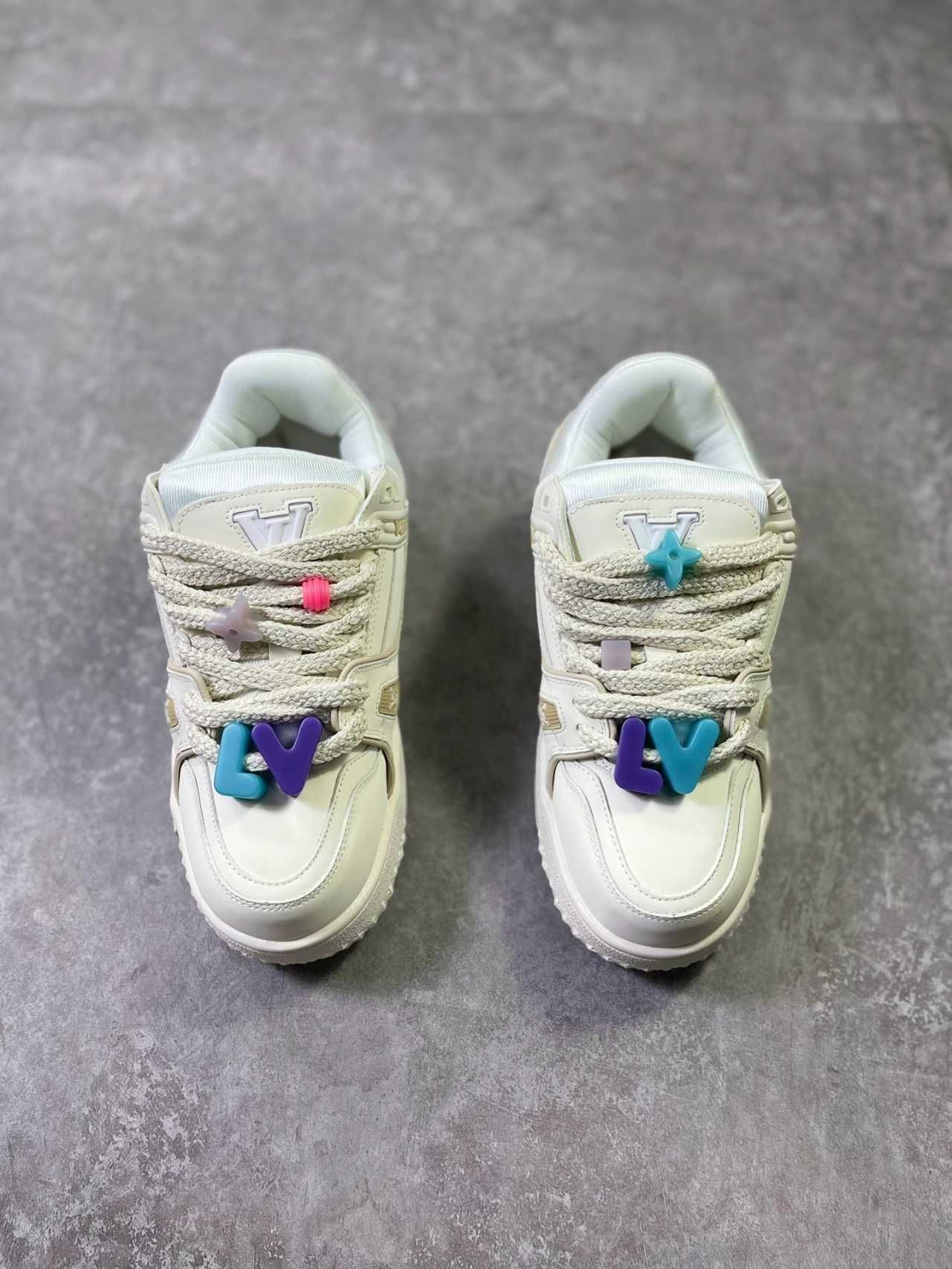 Nowybuty_Louis_Vuitton_LV_White UnisexTrampk41