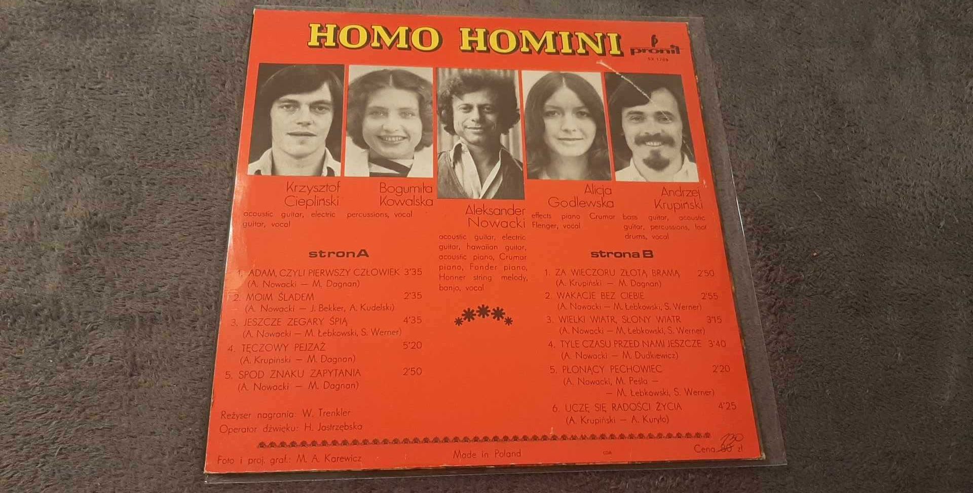 HOMO HOMINI "Homo Homini 4" - płyta winylowa