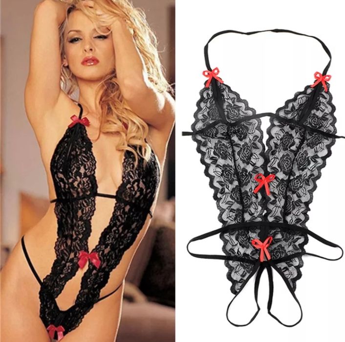 Nowy.Komplet Jednoczęściowy.Ekskluzywna Bielizna Erotyczna. Body.Pas.