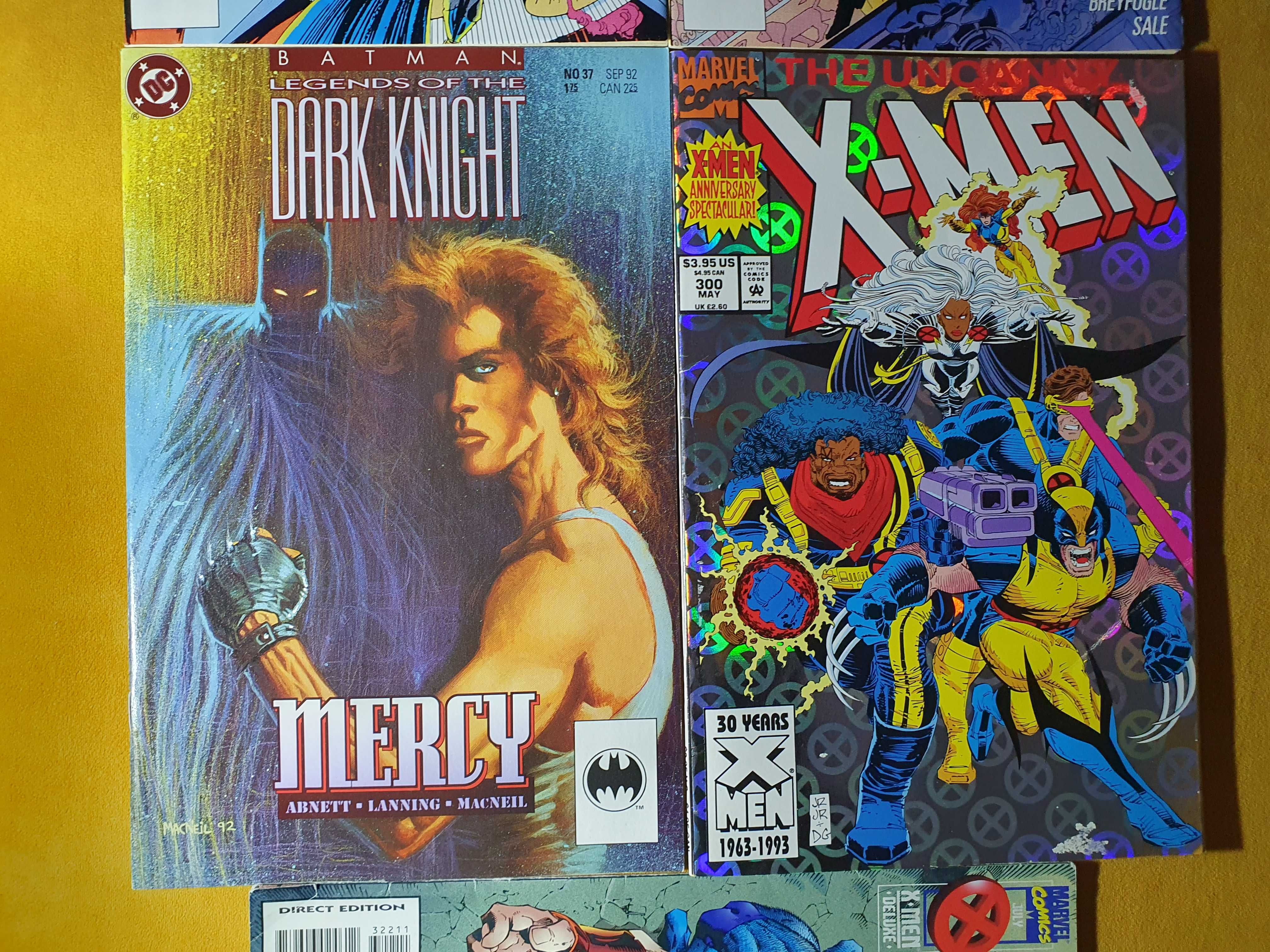 Komiksy DC i Marvel z lat 90-tych w j. angielskim Comic books