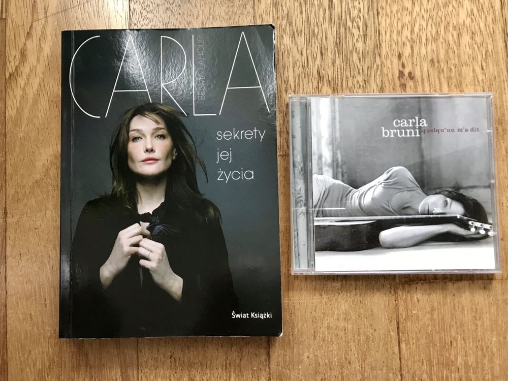 Carla Bruni biografia i muzyka • zestaw książka i płyta CD