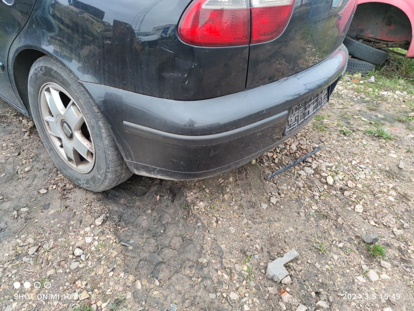 Seat Leon I toledo II zderzak tył L041