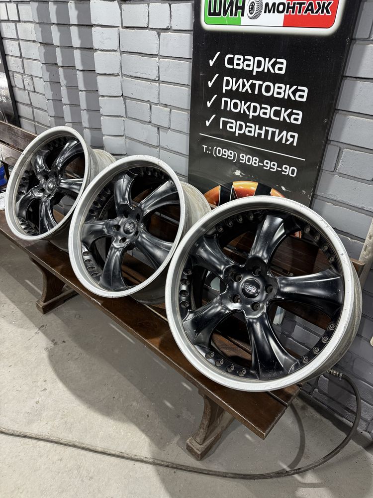 99 (1-3шт) литой диск одиночки KAHN LAND ROVER RANGE ROVER 5/120 R22