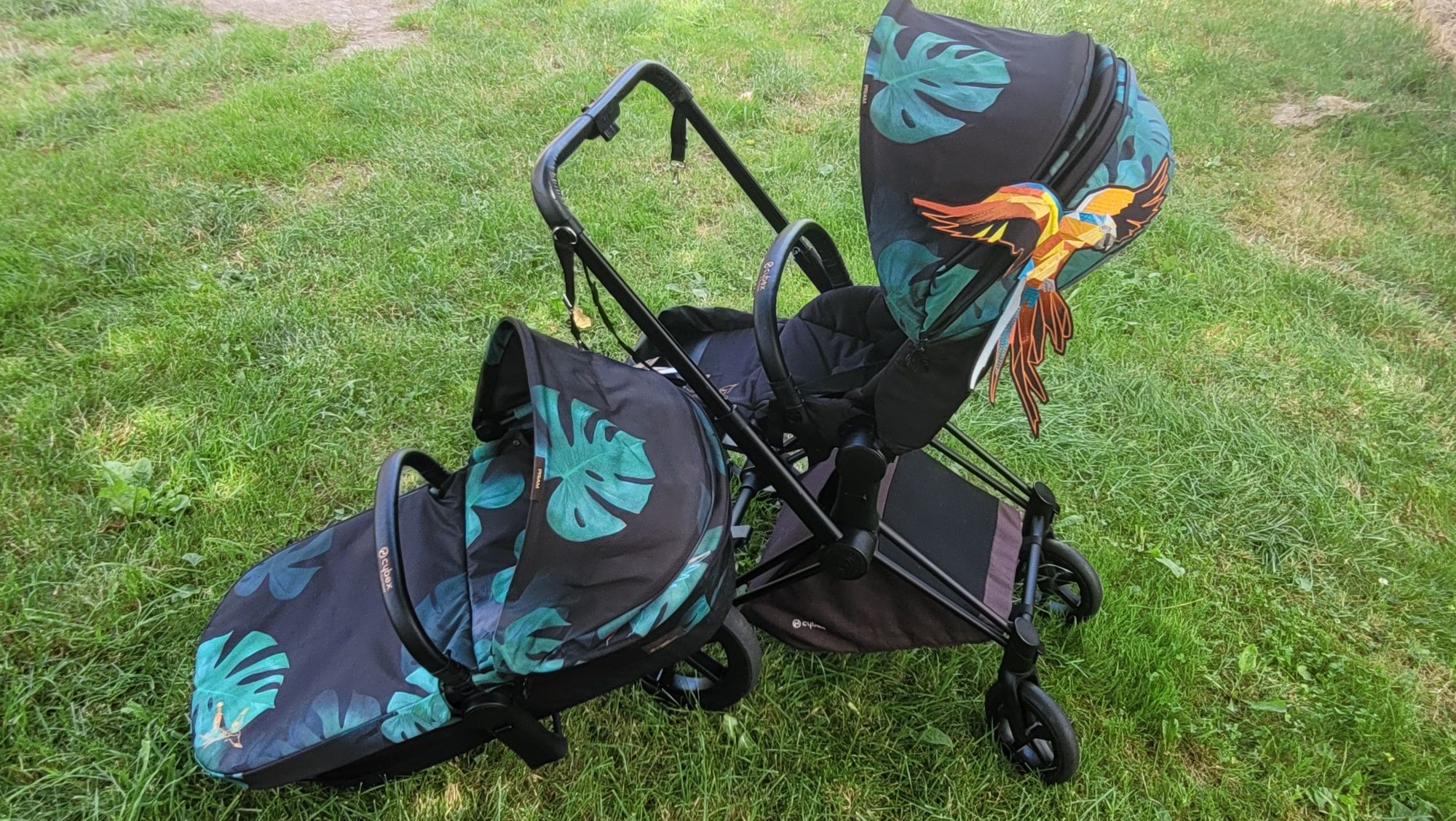 Cybex Priam Birds of Paradise wózek spacerowy + gondola