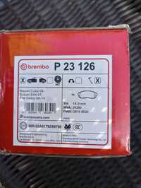 Klocki hamulcowe przód BREMBO P 23 126