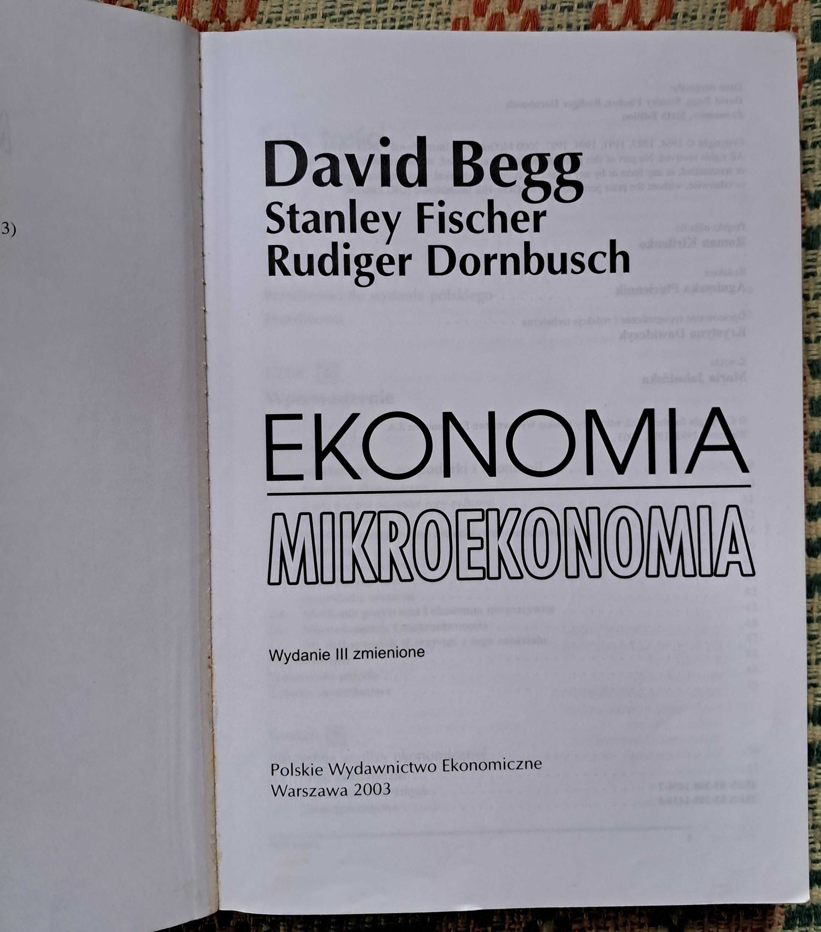 Ekonomia Mikroekonomia . David Begg