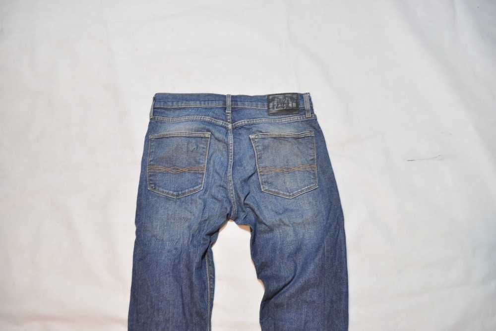 LEVIS DENIZED M 86cm 32/34 męskie spodnie jeansowe slim stretch s6v