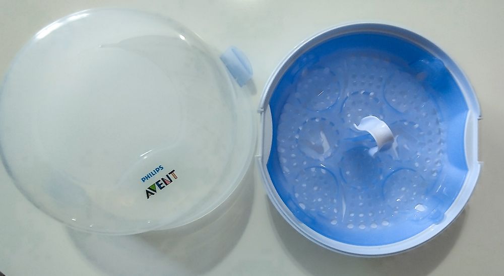 Esterilizador a Vapor Philips Avent para Micro-Ondas branco/transparen