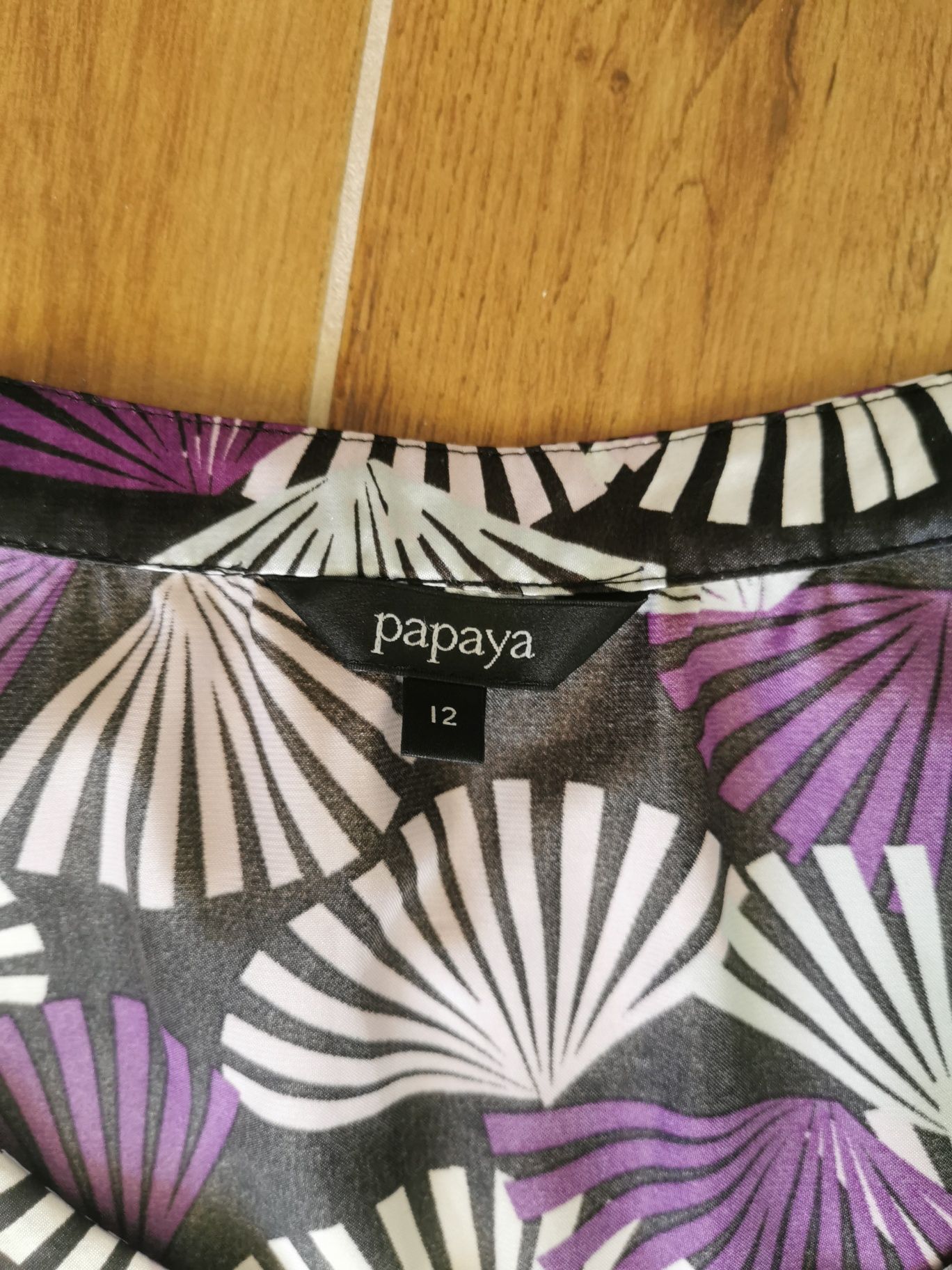 Papaya wzorzysta bluzka 42 XL