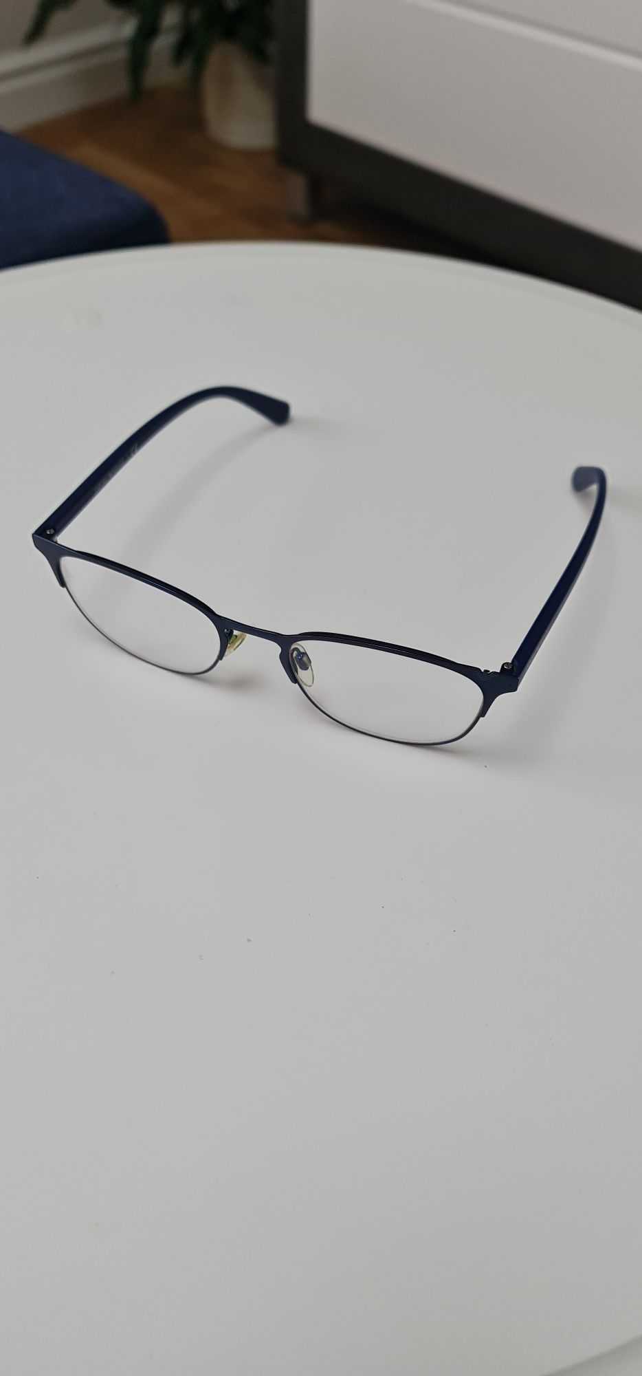 Okulary zerówki z filtrem blue light Emporio Armani