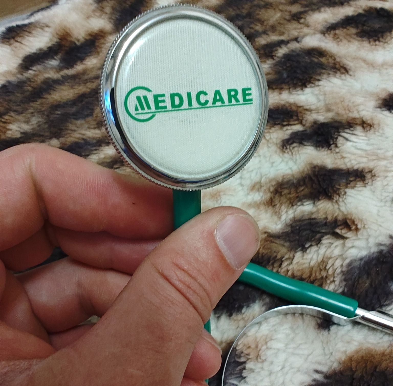 Стетоскоп MEDICARE с плоской головкой НОВЫЙ!!!