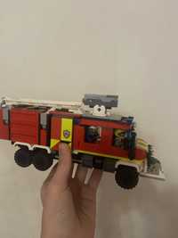 Лего пожарноя машина с дроном и мини машинкой