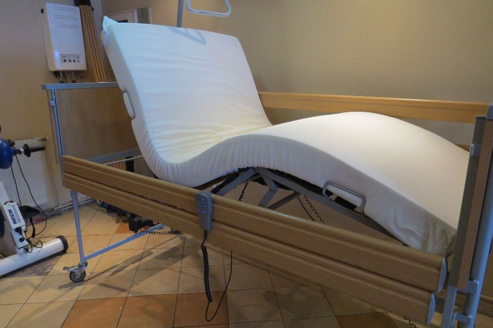 Łóżka rehabilitacyjne inwalidzkie z oryginalnym materacem!