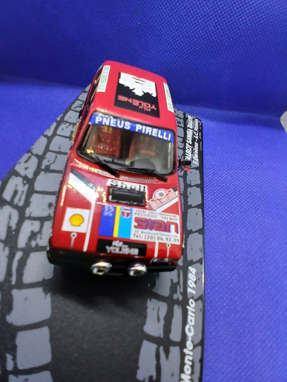 Miniatura  1/43 Talbot Samba Rally- F. Delecour RMC 1984
