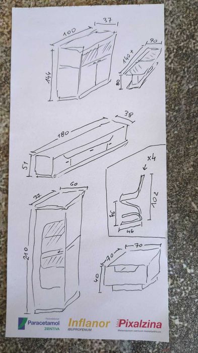 Zestaw mebli biały połysk ekskluzywne