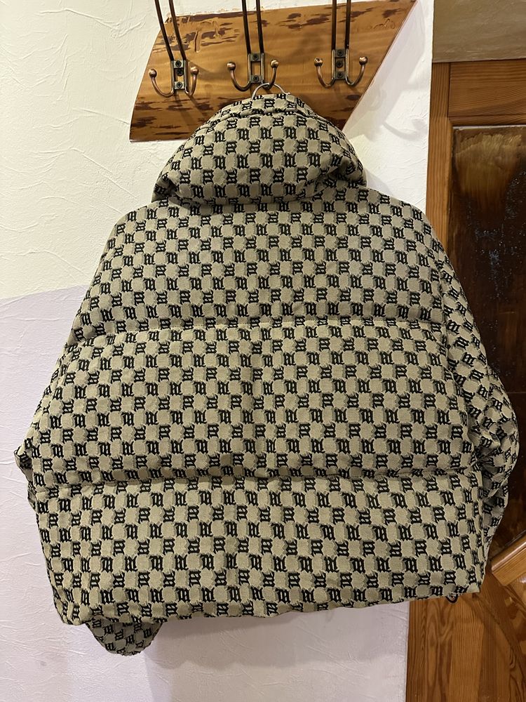 Мікропуховик Misbhv Monogram Jacquard Puffer оригінал розмір S новий