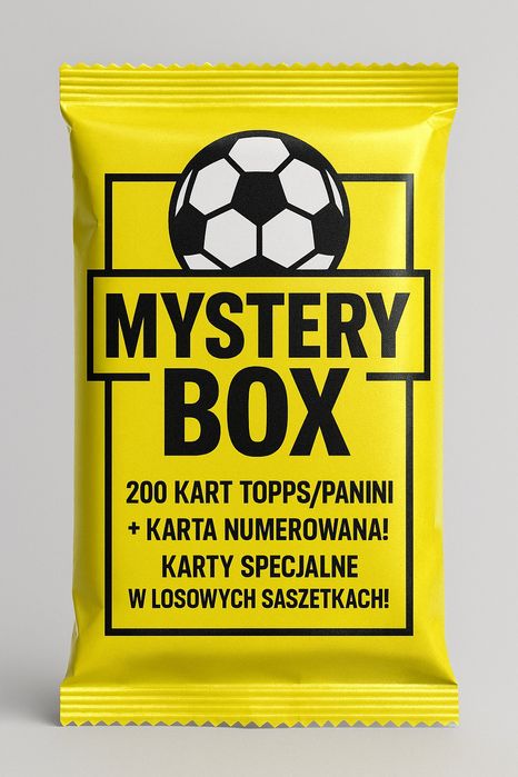 Mystery Box - 200 kart Topps/Panini + karta numerowana!