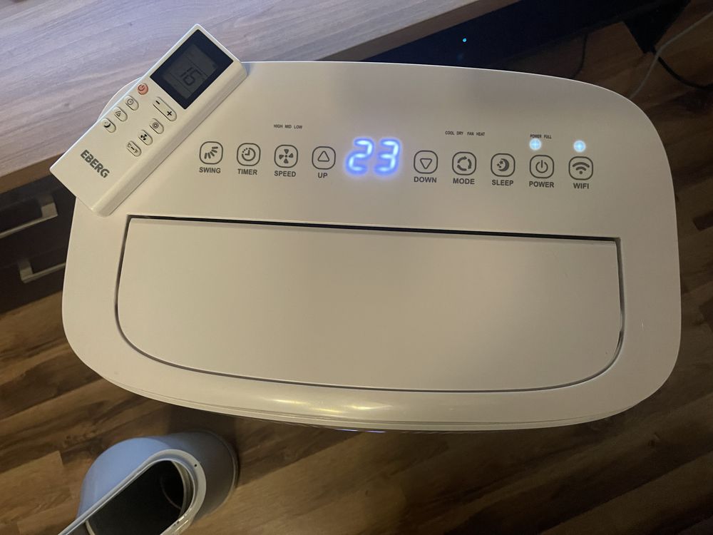 Klimatyzator Eberg Acros 4,7kW, funkcja osuszania i grzania