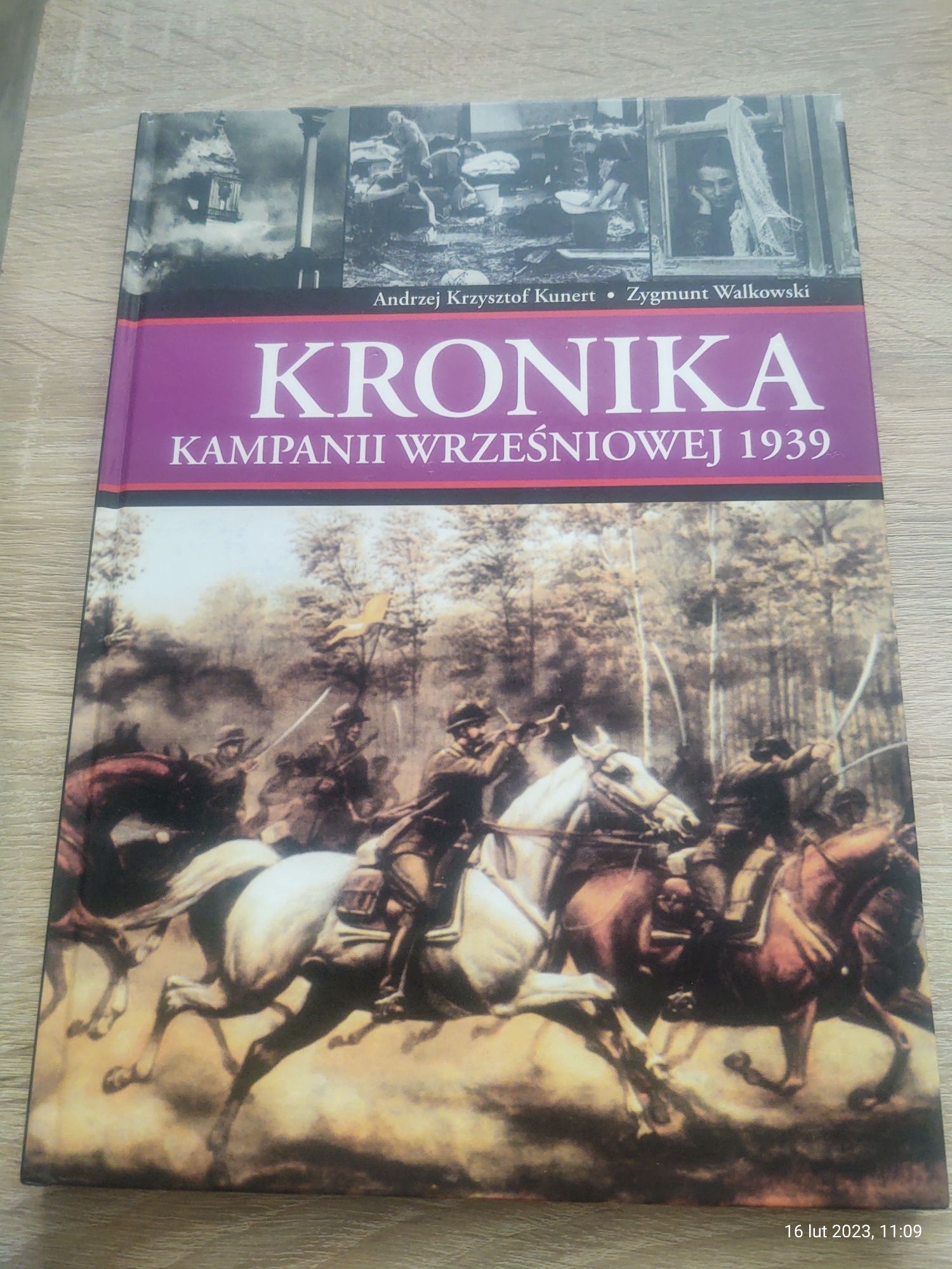 Kronika kampanii wrześniowej 1939 - książka w grubej oprawie, nowa