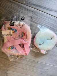 Zestaw dla dziewczynki dzień dziecka prezent nowy gumki torebki