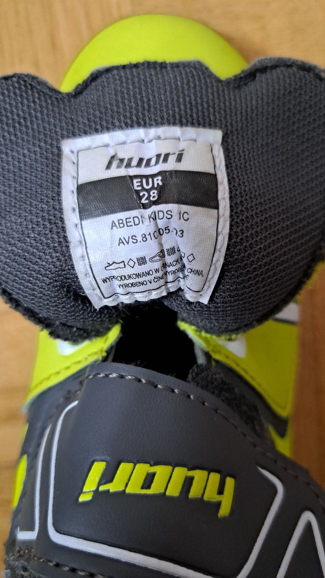 Buty dziecięce halowe na rzepy Huari ABEDI KIDS rozmiar 28