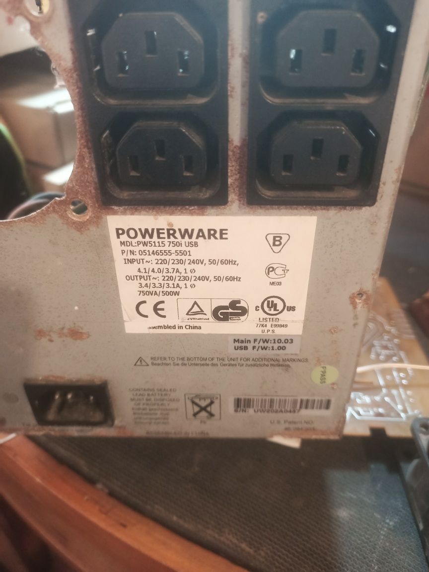 ИБП Eaton 500w на запчасти