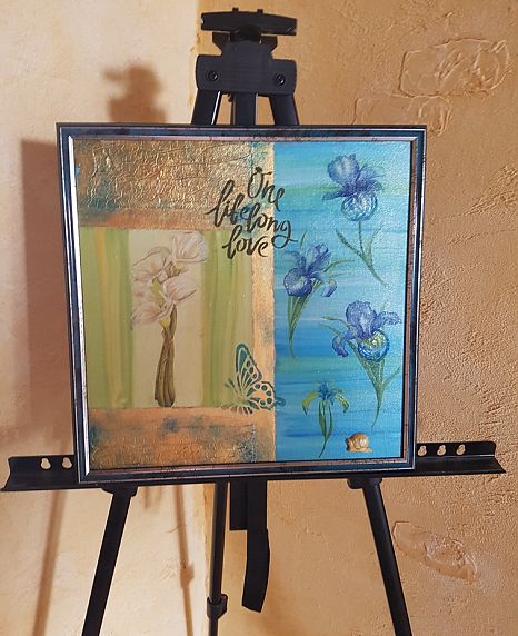 Интерьерное фактурное панно/картина на подарок.