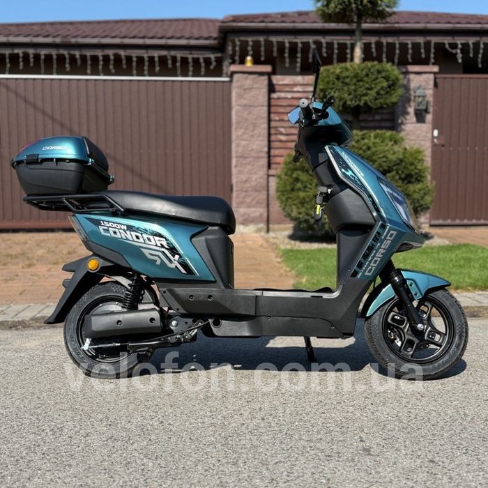 Електроскутер літіево-залізно-фосфатний Corso Condor 1500w
