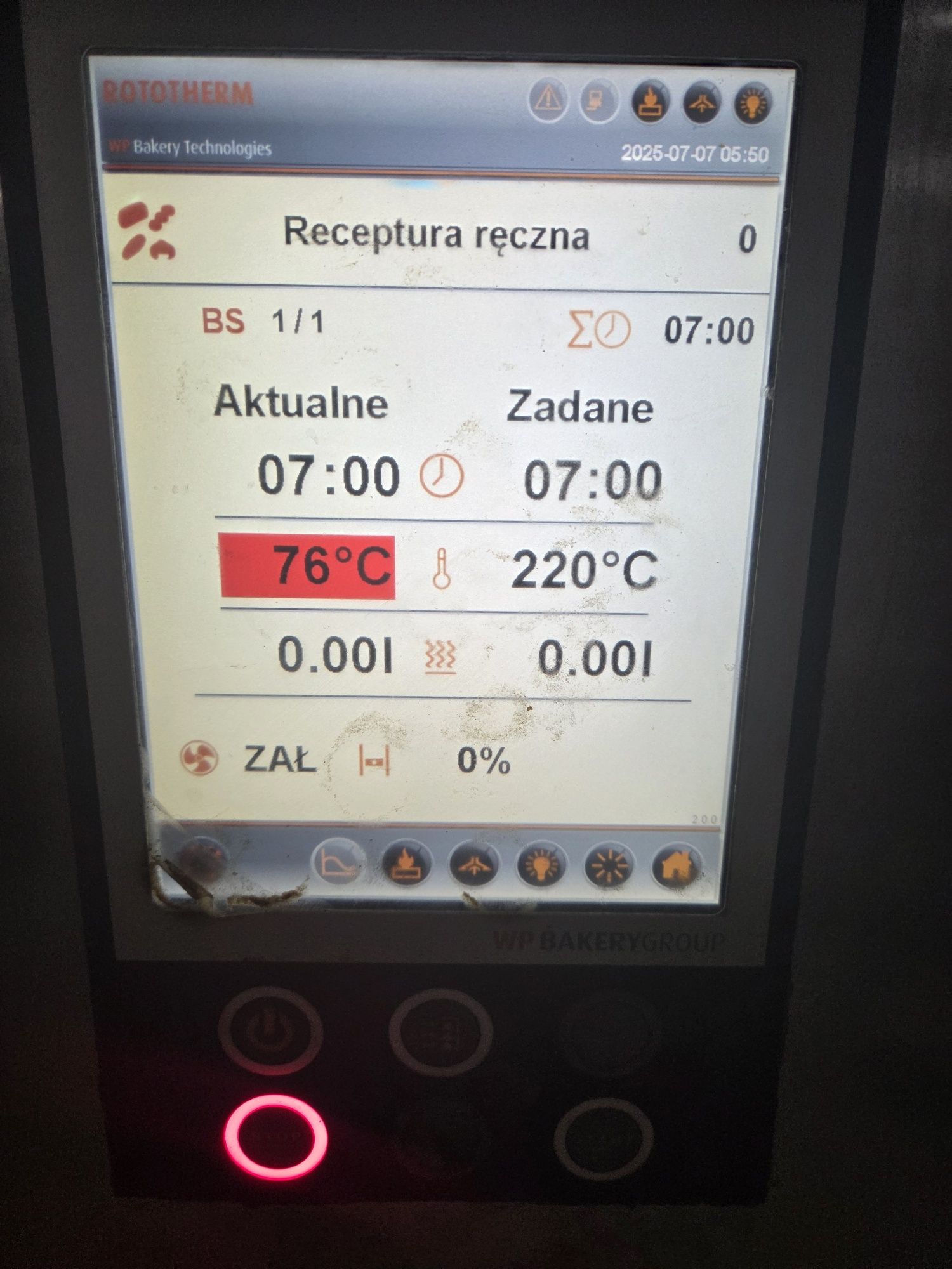 Piec piekarniczy WP Rototherm