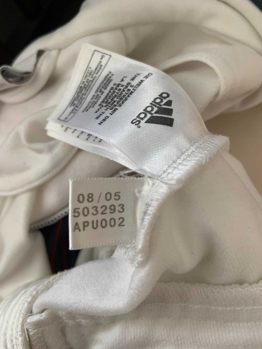 SL Benfica 2005/2006 White Track Jacket Adidas Size S