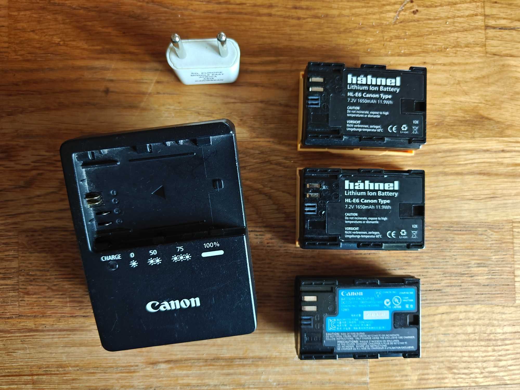 Canon 6d +3 baterie
