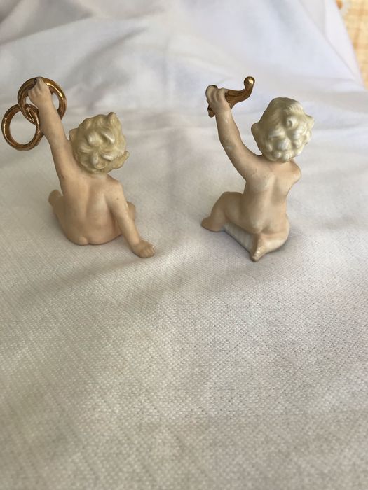 Статуэтки Мальчики у гнезда, путти, Германия