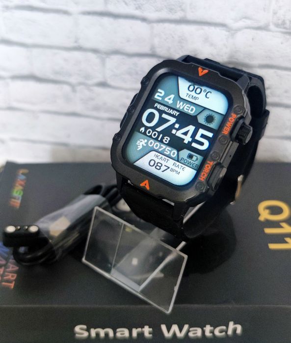 Smartwatch męski wojskowy Q11