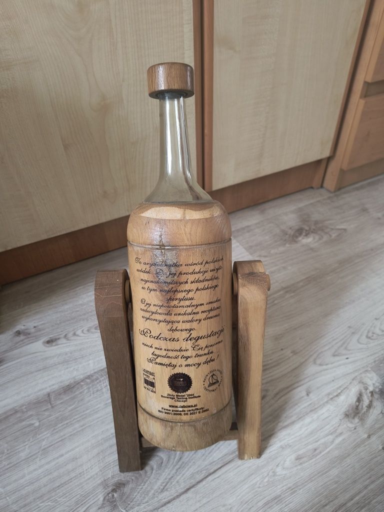 Huśtawka stojak z butelką na alkohol, pojemność 1 litr