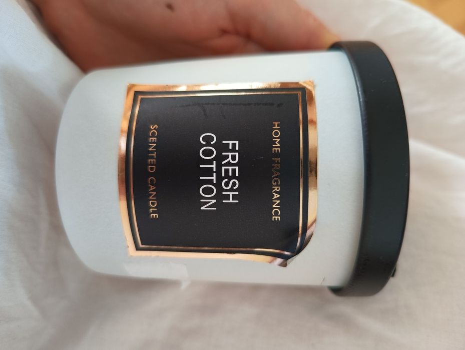 Świeca home fragrance fresh cotton