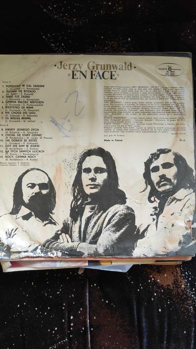 Jerzy Grunwald - en face (Muza XL 0957)