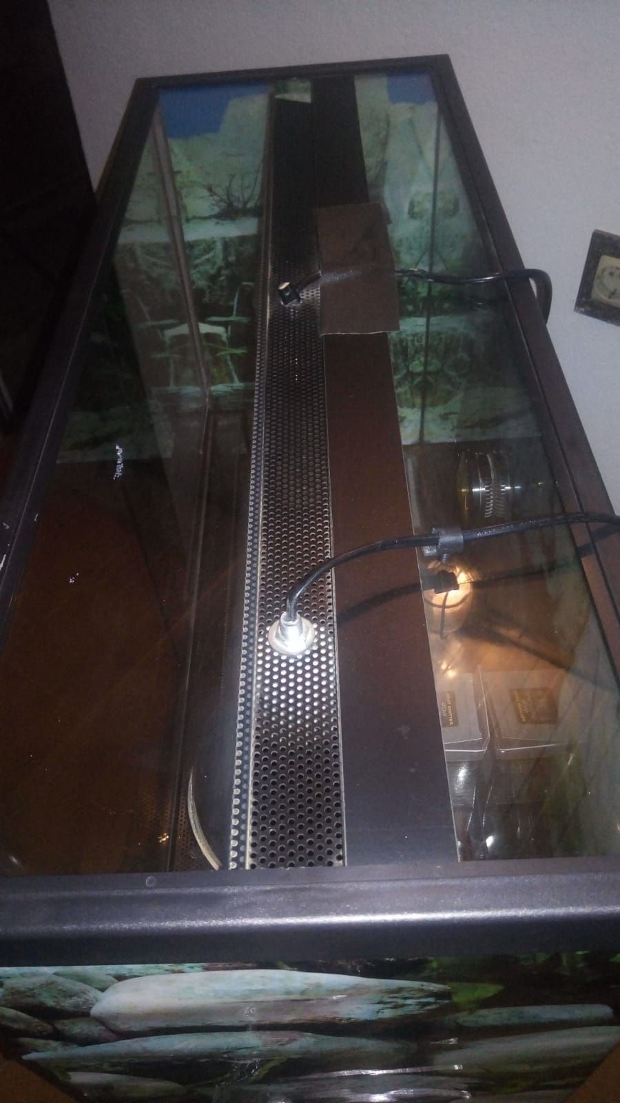 Terrário 80c x30l x 50a