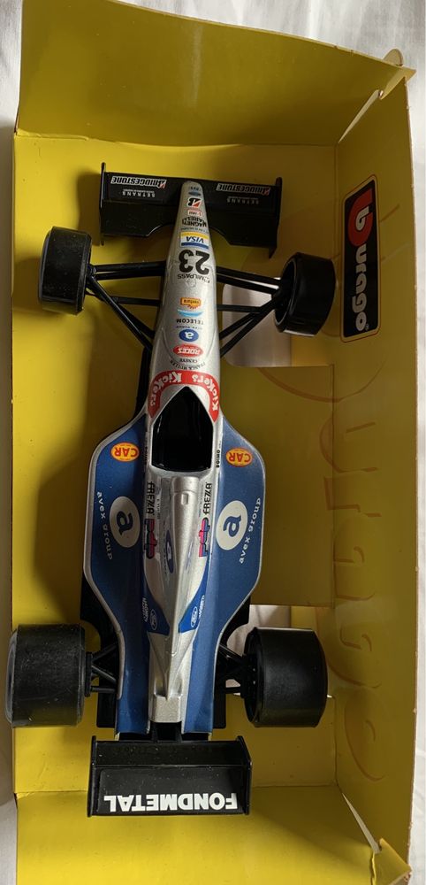 Miniatura Burago F1 Minardi M198 Escala 1/24