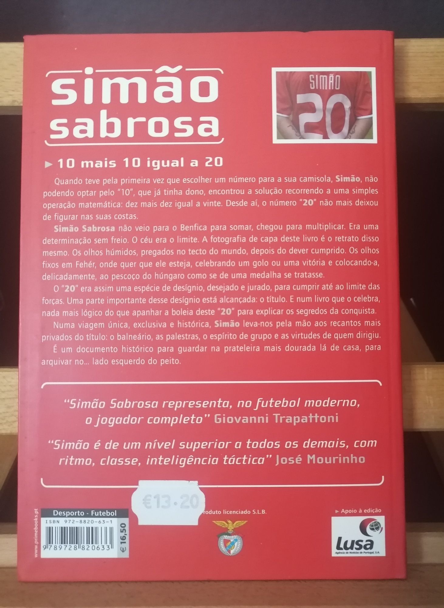 Livro Simão Sabrosa, o filme do capitão.