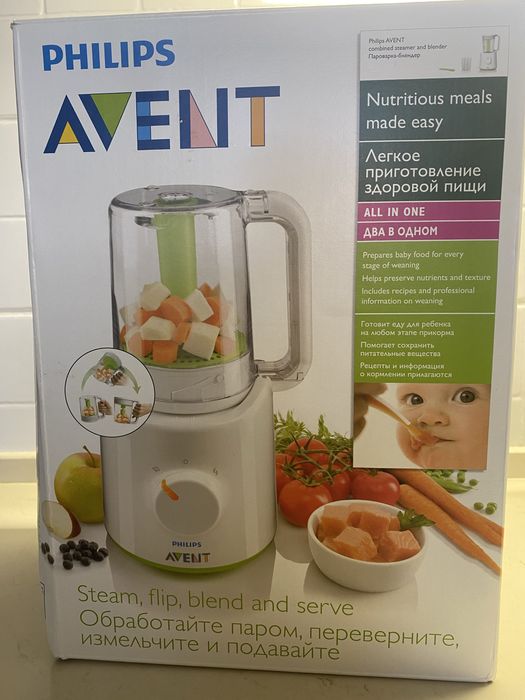 Advanced Пароварка-блендер «2 в 1» SCF870/22