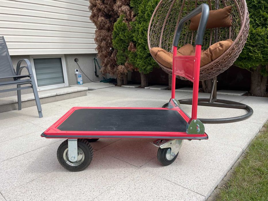 Wózek magazynowy do 300 kg 90x60cm made in Germany solidny mocne kółka