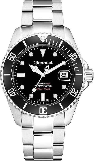 Zegarek Męski Gigandet G2-002 ,43 mm, Srebrny
