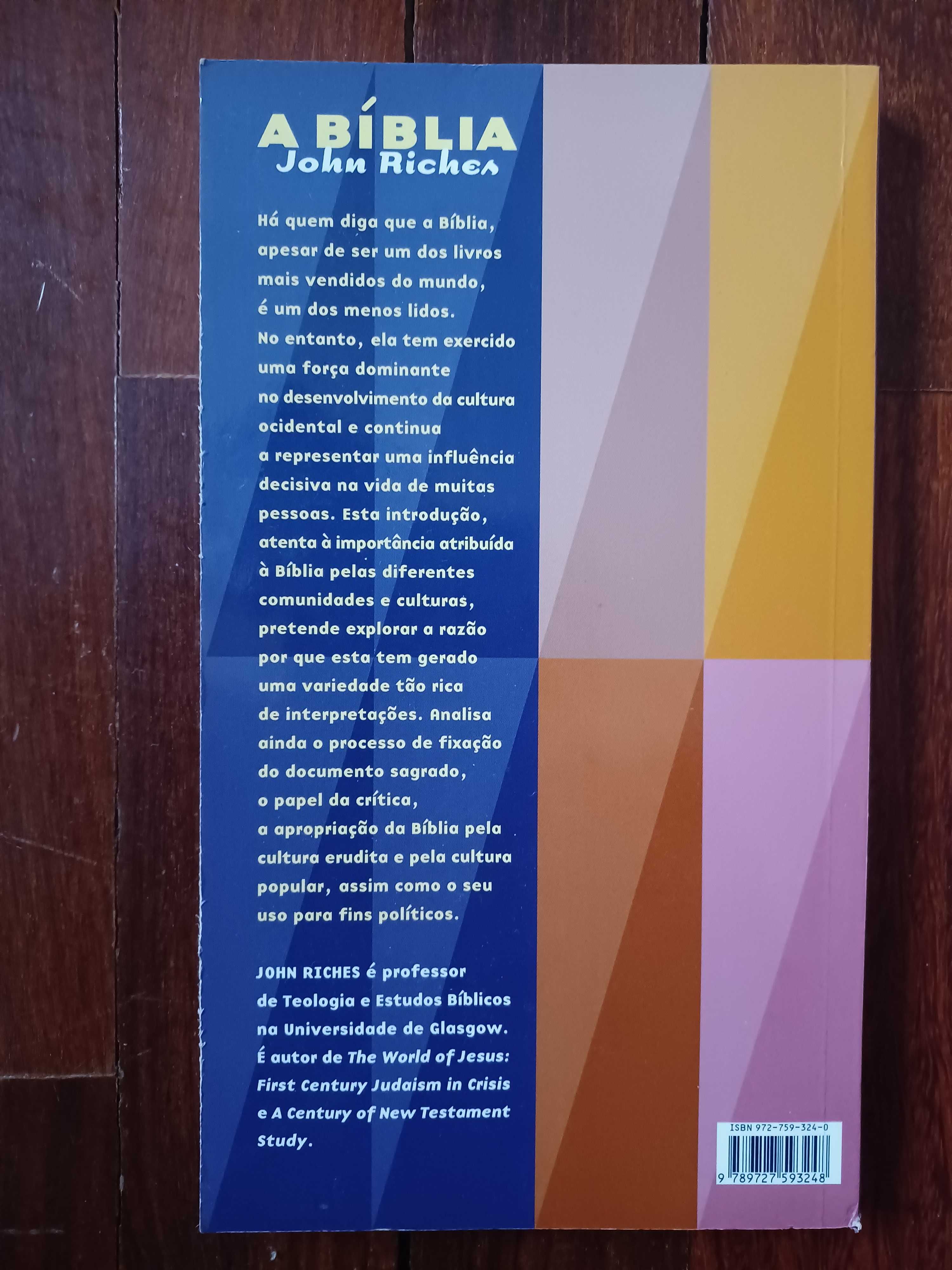 Livro religioso  - A Bíblia  - John Riches