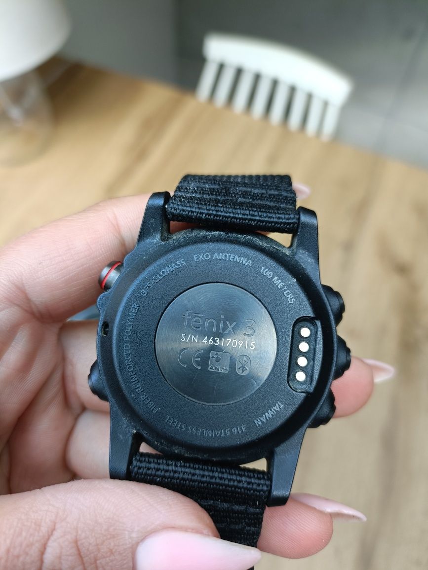 Zegarek męski Garmin Fenix 3 komplet