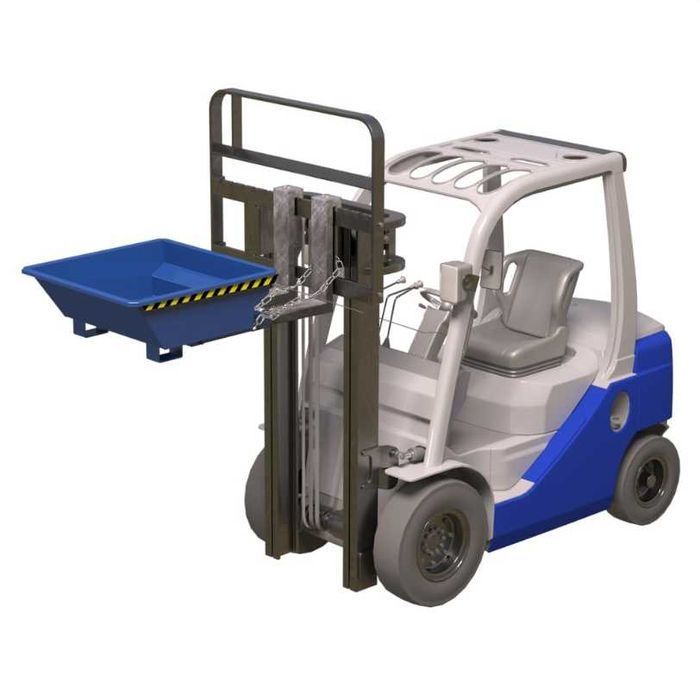 Solidny Pojemnik Na Złom -Mały A Pojemny PMUC MINI 150L kontener mini
