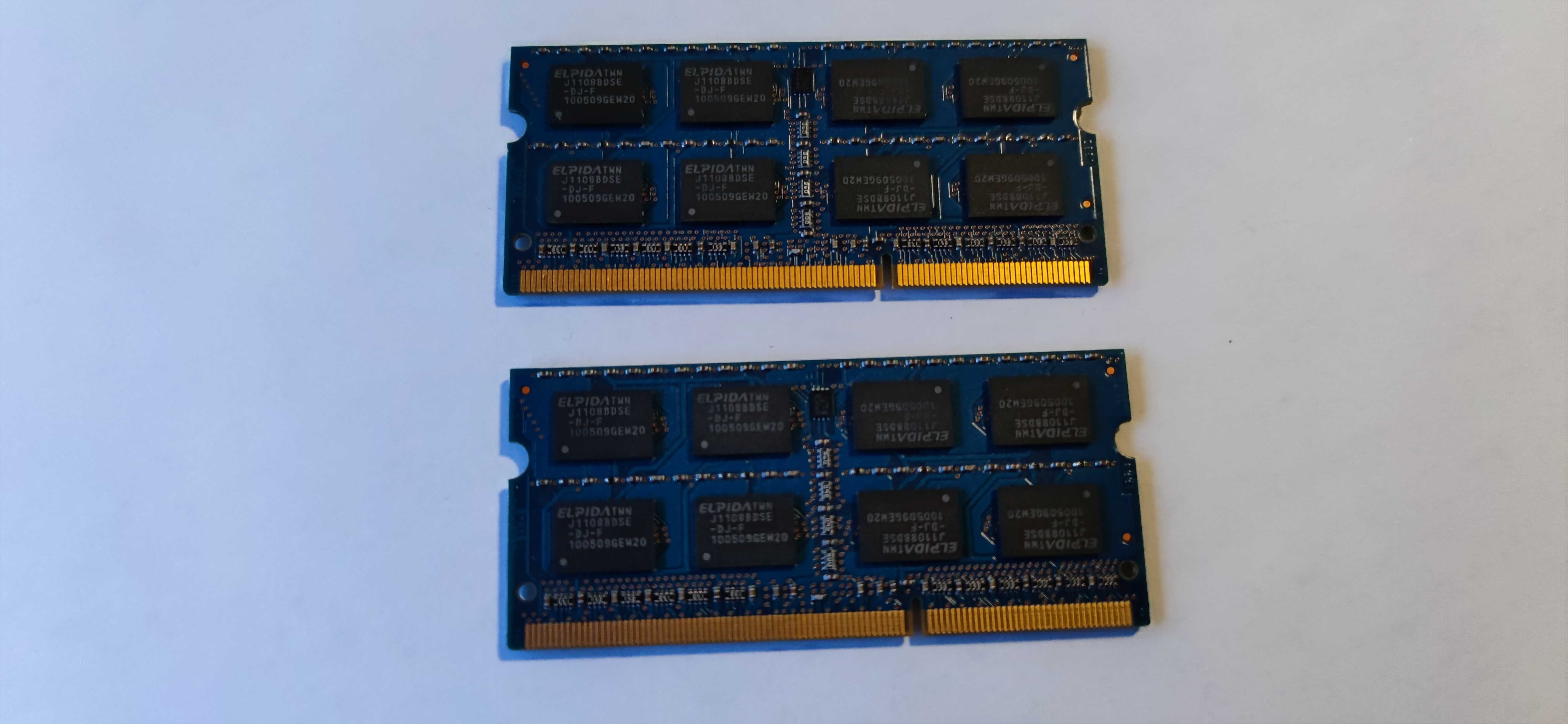 Memórias de portátil SODIMM 2x2GB